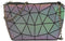 Holographic Laser Shoulder Bag, Geometric Hard Lattice Purses Handbags Reflective Envelope Handbag Luminous Purses Crossbody Bag Tote for Women...