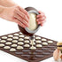 48 Hole Macarons Silicone Mat Baking Mold Silicone Macaron Kit Pastry Baking Mat and Decorating Piping Pot with 4pcs Nozzles...