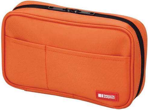 LIHIT LAB Large Capacity Zipper Pencil Case For School Office College, Big Capacity 4 Compartments Pencil Bag Holder Adults Teen Boys Girls, Trave...
