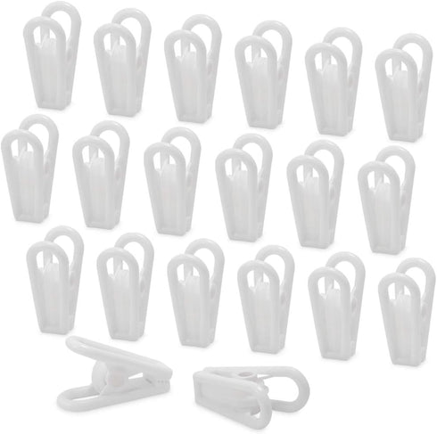 Chip Clips,Laundry Clips,Washing Line Pegs,Windproof,Hanger Clips for Baby's Flat Thin Clothes Hangers,Multi Purpose Clips for Kitchen Food Packag...