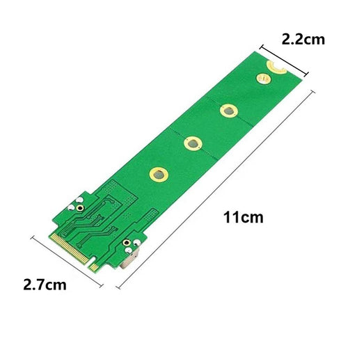 chenyang 12+16Pin MAC SSD to Motherboard M.2 NVME NGFF M-Key Convert Adapter Card for 2013 2014 2015 A1493 A1502 A1465 A1466 MAC Pro Air SSD...