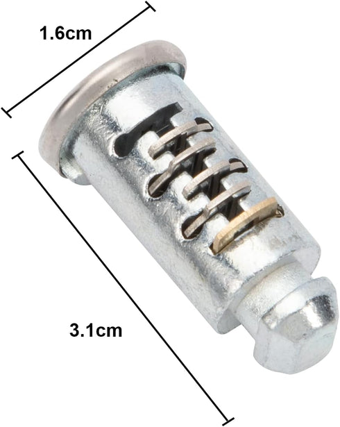 4 Pack Lock Cores for Thule, Replacement for Thule Rack Core, Key Cylinder for Bike Rack Lock, Roof Cargo Lock, Roof Rack Locks, Cross Bars, Tower...