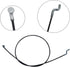946-04396A, MTD, 2nd Stage Snow Blower selector Speed Cable Replacement 746-04396 746-04396A (2 Pieces)...