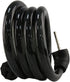 4ft Flexible Cable Bike Lock - Coiled Security with Resettable Combination, Includes Mounting Bracket for Bicycle Protection (Blue), BL-001...