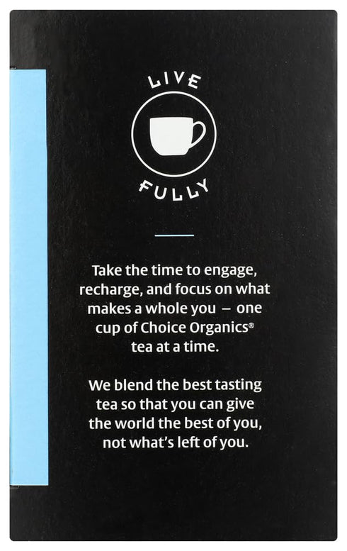 Choice Organic Teas Herbal Tea, 3 Boxes of 16 (48 Tea Bags), Chamomile, Caffeine Free...