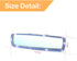 Bling Car Rearview Mirror, Decorations Rear View Mirror with Crystal Rhinestones & Diamonds, Car Interior Trim Accessories, Clip-on & HD Glass, Sp...