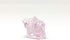 Tiny Pig Miniature Glass Figurine – Handmade Blown Glass Animal – Cute Collectible Pig Sculpture – Fairy Garden Pet Décor Gift (Pink)...