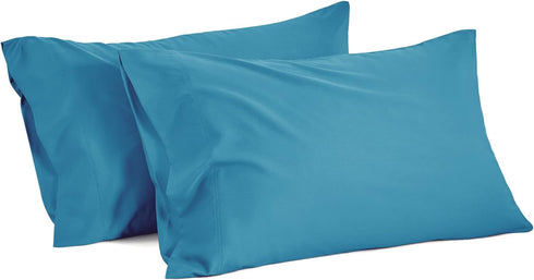 BEDELITE Pillow Cases Queen Size Set of 2, Rayon Derived from Bamboo, Cooling Pillow Cases for Hot Sleepers & Night Sweats, Breathable and Silky S...