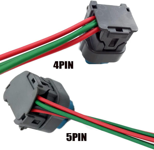 Fuel Pump Harness Connector Plug Replacement Compatible with HONDA Various Models 4PIN 5PIN (4PIN)...