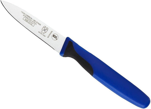 Mercer Culinary Millennia Colors 3-Inch Slim Paring Knife, Blue...
