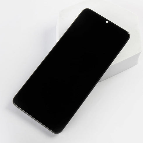 Original A03S US Version Screen LCD Display +Black Frame for Samsung Galaxy A03s A037T A037U A037U1 6.5“ LCD Screen Display Replacement Touch Digi...