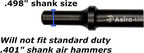 Astro Tools 49804 0.498 Shank Air Hammer 1/2" Bolt Buster...