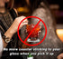 Silicone Non-Slip Drink Coasters with Removable Printed Absorbent Felt Pad - Set of 4 - Michael Godard: He & She Devil...