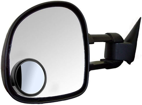 2PCS small Blind Spot Mirror,3-inch Round HD Glass Convex Rear View Mirror,Strong Adhesive Mirror for Car, Van, SUV and Trucks (3"(75mm), Black fr...