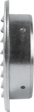 Vent Systems 4'' Inch Galvanized Steel Soffit Vent Cover - Round Air Vent Louver - Ventilation Grille - Integrated Insect Screen - HVAC Vents for ...