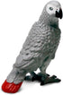 Safari Ltd. African Grey Parrot Figurine - Detailed 2" Plastic Model Figure - Fun Educational Play Toy for Boys, Girls & Kids Ages 3+...