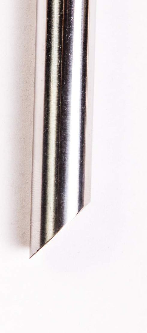 2 Point End BOBA Straw Stainless Steel Extra Wide 1/2" x 9.5" Long Tapioca Pearl Bubble Tea Thick FAT Poke Puncture - CocoStraw Brand...