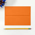 LUXPaper A7 Invitation Envelopes | Peel & Press | 5 1/4" x 7 1/4" | Mandarin Orange | 80lb. Text | 50 Qty...