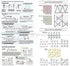 Sashiko Design Cloth - Pre-Printed Grid for Hitomezashi Sashiko, Furoshiki, Fukin - White...