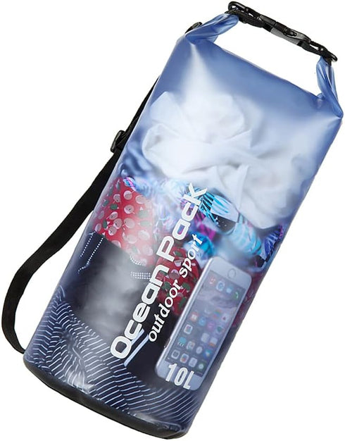 Floating Waterproof Dry Bag for Women Men,10L/20L Roll Top Lightweight Waterproof Dry Storage Bag Backpack For Watersports,Travel,Swimming,Boating...
