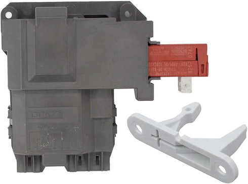 ApplianPar 131763202 Washer Door Lock Switch Assembly with 131763310 Striker for Frigidaire Electrolux Washing Machine 131763256,0131763202 131269400 131763200 AP4455026