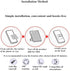 Bee Shape Style Alloy Color Paint Panel 360°Rotation Cell Phone Ring Holder Stand,Compatible for iPhone Samsung LG and Other Smartphones (Purple)...