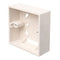 Fielect 86 Type Universal Switch Socket Wire Slot Box Surface Mount Wall Switch Socket Box Switch Protection Box Plastic White 1pcs...