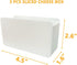 Sliced Cheese Container for Fridge 3 Pack - Cheese Storage Container for Fridge Refrigerator Door Organizer Cheese Box Cheese Saver...