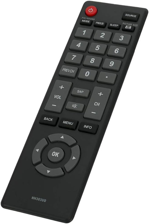 New NH303UD sub NH305UD Remote fit for Emerson TV LE290EM4F LE391EM4 LF280EM5 LF280EM5F LF320EM4F LF320EM5F LF391EM4 LF391EM4A LF391EM4F LF401EM5 ...