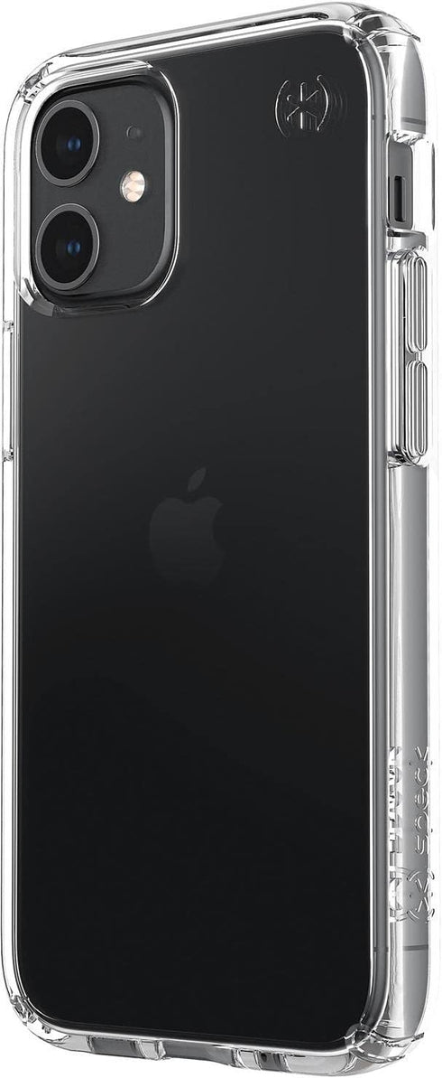 Speck Products Presidio Perfect-Clear iPhone 12 Mini Case, Clear/Clear...