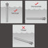 Aquarium Heater for Fish Tank 50W for up to 20 Gallons Tanks Shatterproof for both Marine and Fresh Water Engineering Plastic Tube outside and Sta...