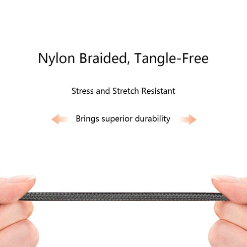 COSOOS 4 Short USB Type C Cables (9in/23cm) Nylon Braided Fast Charge & Sync USB C to USB 3.0 Cables for Samsung Galaxy S21 20 S10 S9 S8 Note 10,9...