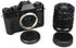 Camera Rear Lens Cap & Body Cap Cover for Fuji Fujifilm X Mount Camera X-T30 X-T20 X-T10 X-E4 X-T4 X-T3 X-PRO3 X-PRO2 X-S10 X-A10 X-A7 X-A5 X-T200...