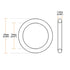 uxcell Silicone O-Rings, 15mm OD 12mm ID 1.5mm Width VMQ Seal Gasket for Compressor Valves Pipe Repair, White, Pack of 20...