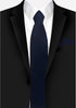 Jacob Alexander Men's Pre-Tied Solid Color Clip-On Neck Tie...