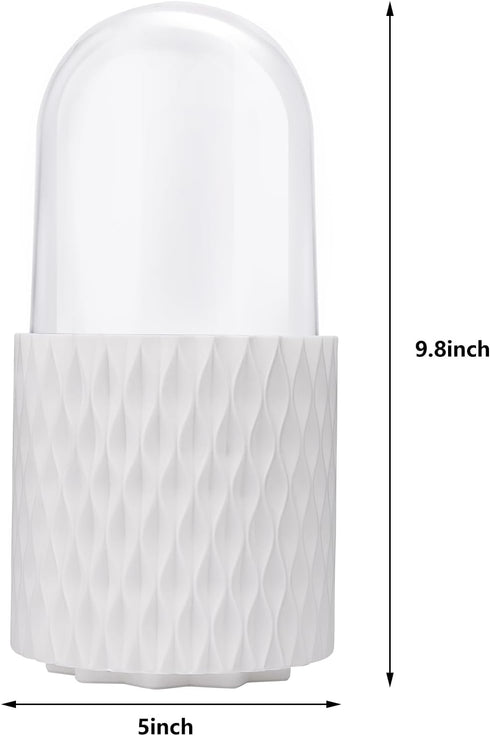 Makeup Brush Holder 360° Rotating Makeup Organizer 5 Slot Makeup Brushes Cup Pen Holder for Vanity Decor, Desk Storage Container, Bathroom Counter...