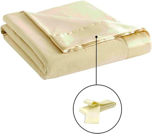 Blanket Binding Satin Baby Maize 4 3/4 Yds. x 2" 100% Polyester Satin Blanket Binding...