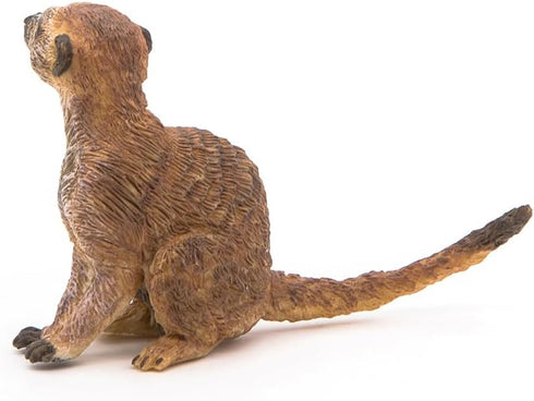 Papo -Hand-Painted - Figurine -Wild Animal Kingdom - Sitting Meerkat -50207 -Collectible - for Children - Suitable for Boys and Girls- from 3 Year...