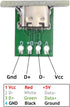 NFHK DIY OEM 5pcs/Set Type C Female Socket Connector Panel Mount Type with PC Board 24pin USB 2.0 Pinout...