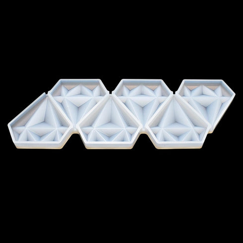 Cake Silicone Lollipop Molds Jelly and Candy Molds Cake Mold Variety Shapes Cake Decorating Form Silicone Bakeware 2PCS (H_Diamond)...