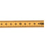 uxcell Folding Ruler 100cm 6 Fold Metric Measuring Tool ABS for Woodworking Engineer Yellow...