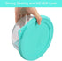 Sophico Round Silicone Storage Cover Lids Replacement for Anchor Hocking and Pyrex 7402-PC 6/7 Cup Glass Bowls (Container not Included)(Mint - 2 p...