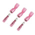 100PCS Heat Shrink Bullet Connectors, Heat Shrink Female & Male Connectors Bullet Terminals, Insulated Waterproof Marine Crimp Automotive Connecto...