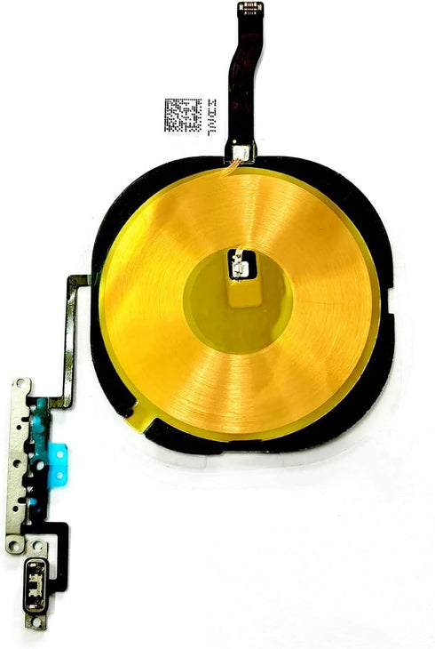 NFC Chip Wireless Charging Charger Panel Coil Sticker with Volume Button Flex Cable Replacement for iPhone 11 Pro 5.8 inch......