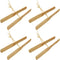 Alipis 10 Pcs Flying Helicopter Toy Wood Dragonfly Hand Rub DIY Propeller for Kids Outdoor Patio Garden Toy...
