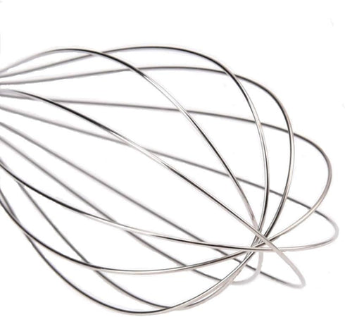 Aniso Stainless Steel Whisk (8.4 inches, Silver)...
