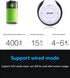 Upgraded Hybrid Noise Cancelling Headphones with Transparent Modes Wireless Bluetooth with Mic, Deep Bass,Soft-Earpads...