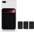 Cell Phone Wallet Pocket, 3 Packs Self Adhesive Stick on Wallet (for Credit Card, Business Card & ID Holder) Compatible with iPhone Samsung Galaxy...