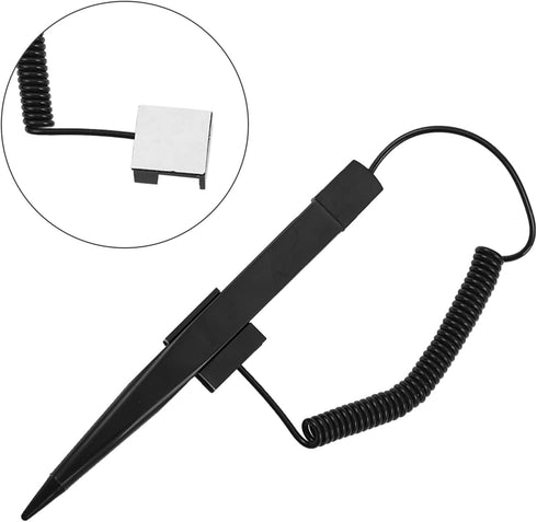 Resistive Stylus, Capacitive Touch Screen Pen Anti Scratch High Sensitive Precision Universal Disc Tip Spring Rope Tablet Mobile Phone Industrial ...