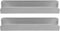 Healvian 2pcs Fence Reinforcement Grooves U Shaped Gates Groove Steel Pet Gate Door Reinforcement Tools Portable Reinforcement Groove Fittings for...